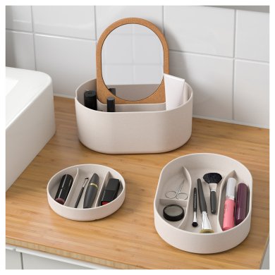 Коробка с зеркальной крышкой SAXBORGA - 8 IKEA Коробка с зеркальной крышкой SAXBORGA (ИКЕА SAXBORGA) 80391882 фото - 8