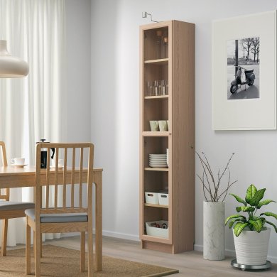 IKEA Витрина BILLY / OXBERG (ИКЕА БИЛЛИ / OXBERG) 59287401 фото - 9