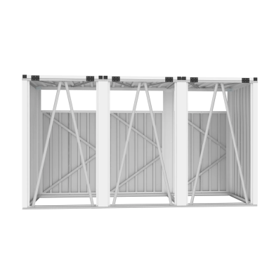 Бокс для сміттєвих баків Сorciano HOLLY C Антрацит - 4 Бокс для сміттєвих баків Сorciano HOLLY C Антрацит 5901721052000 фото - 4