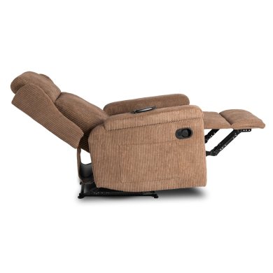 Кресло мягкое раскладное массажное с реклайнером Mebel Elit SEBASTIAN Velvet Коричневый ME.SEBASTIAN/BR/SZTR/FW фото - 7