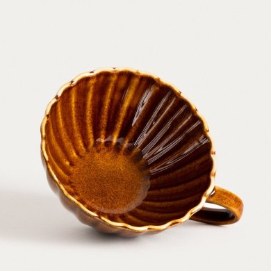 Кружка Homla MELIDA 300 мл Бурштиновий 241347 фото - 2