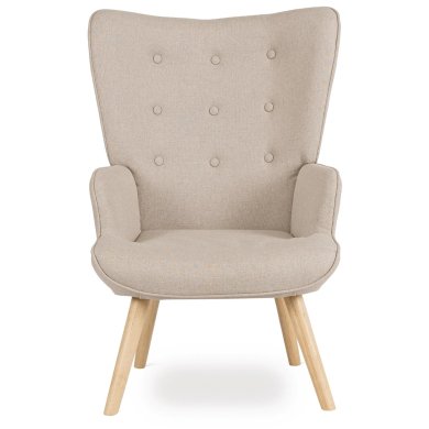 Крісло м'яке з підставкою Mebel Elit LOZANO 2 Бежевий - 4 Крісло м'яке з підставкою Mebel Elit LOZANO 2 Бежевий ME.LOZANO2/BZ/DK/T/FW фото - 4