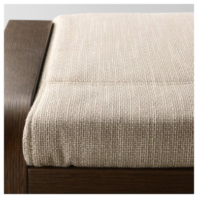 IKEA Підставка для ніг POANG Бежевий (ИКЕА POÄNG) 69197848 фото - 4