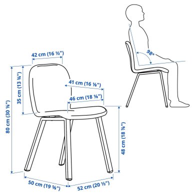 IKEA SKALSTA (ИКЕА РОКИ) 79609189 фото - 5