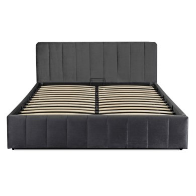 Ліжко Mebel Elit CHRISTIAN Welur 160x200 см Сірий - 4 Ліжко Mebel Elit CHRISTIAN Welur 160x200 см Сірий ME.CHRISTIAN/160/P/V/LOZZPOJ фото - 4