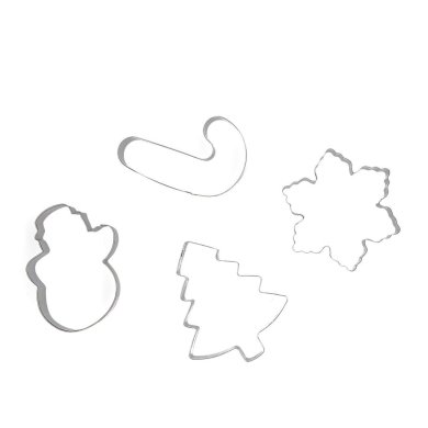 Набор форм для печенья Homla CLACH 4 шт Серебристый 200431 фото - 2