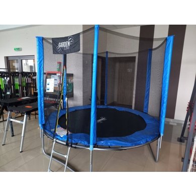 Батут із захисною сіткою Garden Line 252 см Синій - 7 Батут із захисною сіткою Garden Line 252 см Синій TRA9863 фото - 7