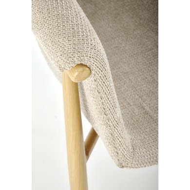 Обеденный стул Halmar K489 Бежевый - 8 Обеденный стул Halmar K489 Бежевый V-CH-K/489-KR-BEŻOWY фото - 8