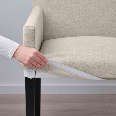 Обеденный стул MARENAS Бежевый - 3 IKEA Обеденный стул MARENAS Бежевый (ИКЕА МАРЕНАС) 79514389 фото - 3