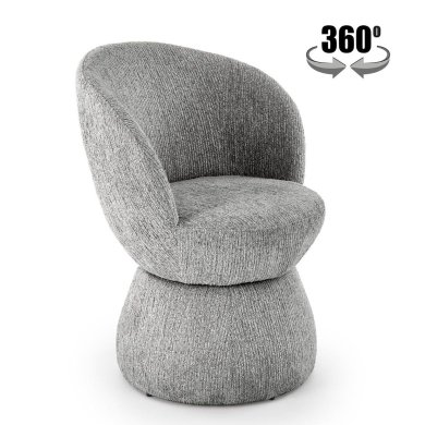 Обеденный стул поворотный Halmar K581 Серый V-CH-K/581-KR-GRAY