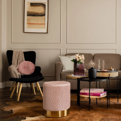 Кресло мягкое Homla MOSS Welur Черный - 9 Кресло мягкое Homla MOSS Welur Черный 155238 фото - 9