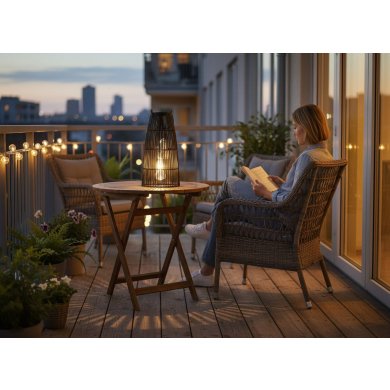 Декоративный светильник на солнечной батарее Garden Line LAP0206 Черный LAP0206 фото - 3