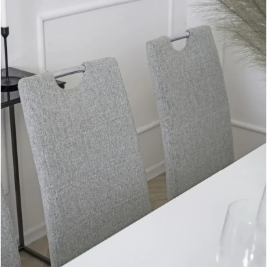 Обеденный стул Mebel Elit LOPEZ Светло-серый ME.LOPEZ/CZ/T/K фото - 9