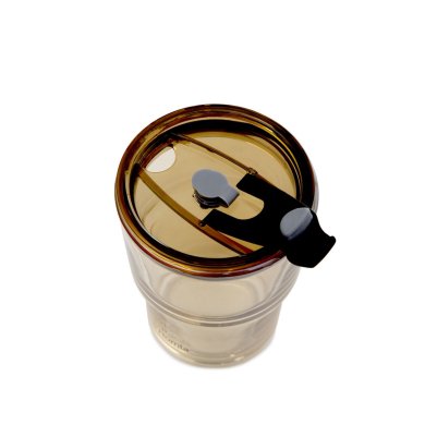 Стакан с крышкой Homla EMBO COLOR 0,35 л | Янтарный - 3 Стакан с крышкой Homla EMBO COLOR 0,35 л | Янтарный 214508 фото - 3