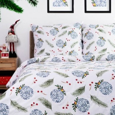 Комплект постільної білизни Homla SALY 160x200 см Принт - 5 Комплект постільної білизни Homla SALY 160x200 см Принт 231703 фото - 5