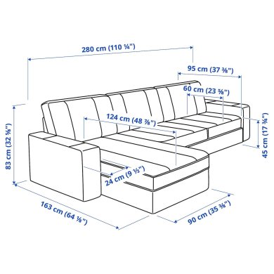 KIVIK - 3 IKEA KIVIK (ИКЕА КИВИК) 89484773 фото - 3