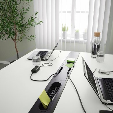 Письменный стол MITTZON Белый - 3 IKEA Письменный стол MITTZON Белый (ИКЕА МИЦОН) 79533378 фото - 3