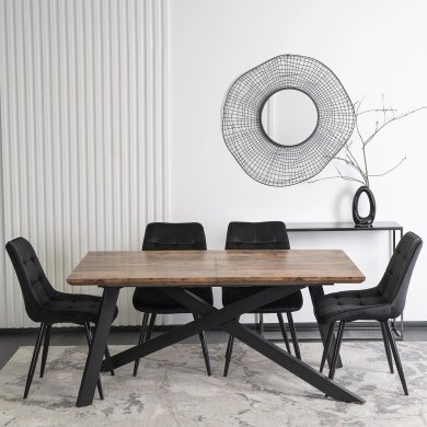 Розкладний обідній стіл Mebel Elit HAMILTON Дуб рустик - 8 Розкладний обідній стіл Mebel Elit HAMILTON Дуб рустик ME.HAMILTON/DRU/S фото - 8