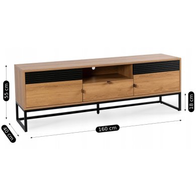 Тумба под ТВ Mebel Elit GARDA Дуб ME.GARDA/D/CZ/RTV фото - 6