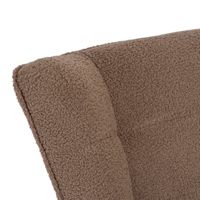 Кресло-качалка мягкое Mebel Elit JACKSON Boucle Коричневый ME.JACKSON/BR/CZ/TB/FW фото - 6
