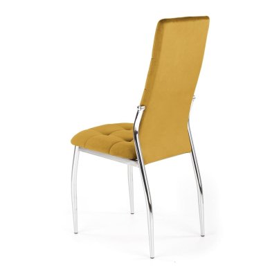 Обеденный стул Halmar K416 Горчичный - 3 Обеденный стул Halmar K416 Горчичный V-CH-K/416-KR-MUSZTARDOWY фото - 3