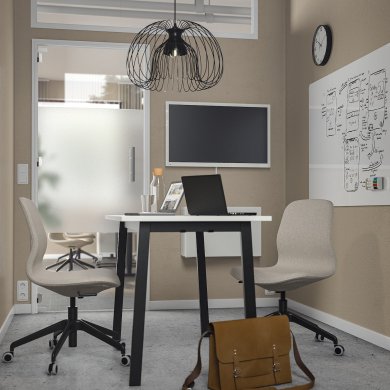 Письменный стол MITTZON Белый - 2 IKEA Письменный стол MITTZON Белый (ИКЕА МИЦОН) 09532985 фото - 2