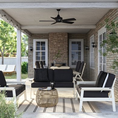 Садовый диван BONDHOLMEN Черный - 3 IKEA Садовый диван BONDHOLMEN Черный (ИКЕА БОНДХОЛЬМЕН) 89549760 фото - 3