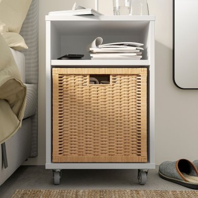 IKEA Тумба прикроватная VIHALS Белый (ИКЕА ВИХАЛС) 80488737 фото - 4