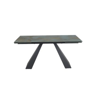 Раскладной обеденный стол Signal SALVADORE Ceramic Бирюзовый SALVADORETUC160 фото - 2