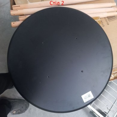 УЦІНКА Обідній стіл Kontrast MIA Чорний brak/6.06.26055 фото - 5