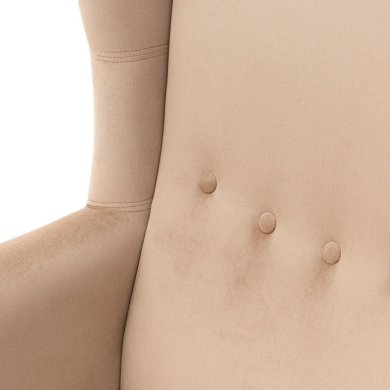 Крісло м'яке Homla FOSSBY Welur Бежевий 213246 фото - 5