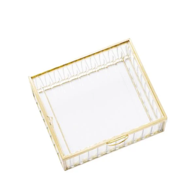 Шкатулка для украшений Homla GRAZIA 13x11x5 см | Прозрачный / Золотой - 3 Шкатулка для украшений Homla GRAZIA 13x11x5 см | Прозрачный / Золотой 215439 фото - 3