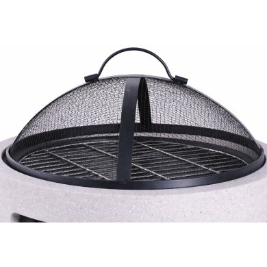 Угольный гриль-камин Garden Line 43 см Серый BBQ0124 фото - 2
