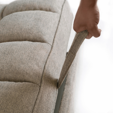 Крісло м'яке розкладне Mebel Elit CORRA Бежевий ME.CORRA/CBZ/T/SOF фото - 9