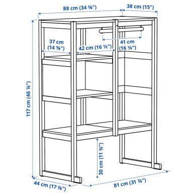 IKEA FLISAT (ИКЕА ФЛИСАТ) 79624934 фото - 3