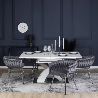 Обідній стілець Mebel Elit SIENA Сірий ME.SIENA/P/CH/V/K фото - 5