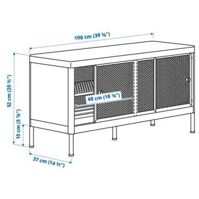 Лавка для взуття MACKAPAR Білий - 2 IKEA Лавка для взуття MACKAPAR Білий (ИКЕА МАККАПАР) 20544487 фото - 2