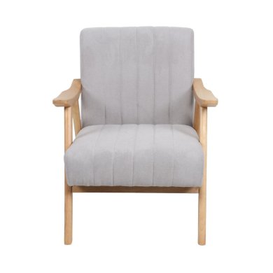 Крісло м'яке Homla TERRA Світло-сірий 213196 фото - 2