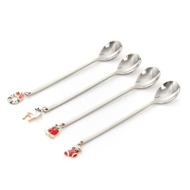 Набор десертных ложек Homla BLANE 4 шт Серебристый Набор десертных ложек Homla BLANE 4 шт Серебристый 200432