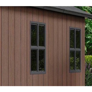 Садовий будиночок Keter NEWTON PLUS 230х350х246 см Коричневий 261861 фото - 5