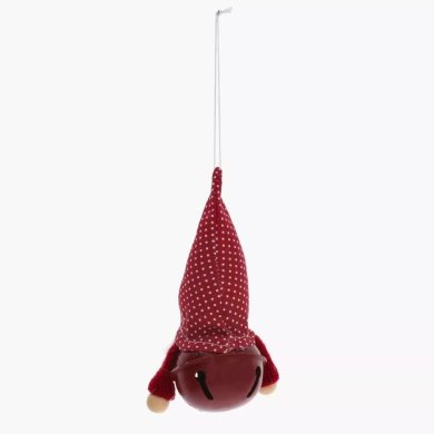 Елочная игрушка Duka NISSE 12 см | Красный 1219483 фото - 2