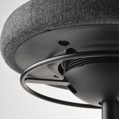 IKEA Табурет поворотний LIDKULLEN Сірий (ИКЕА ЛИДКУЛЛЕН) 30445774 фото - 12