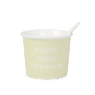 Стакан для мороженого Homla GUMMY SUMMER 200 мл Желтый 222940 фото - 3