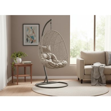 Підвісне крісло-кокон Garden Line FAT6444 Сірий FAT6444 фото - 6