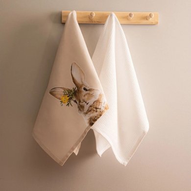 Набір кухонних рушників Homla BRUCE 50x70 см 2 шт Принт 214560 фото - 6