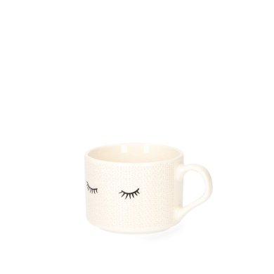 Кружка Homla EYELASHES 150 мл | Білий / Принт 206691 фото - 2
