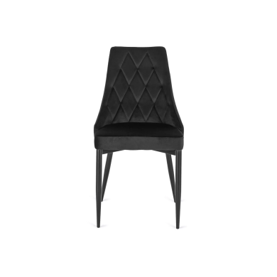 Обідній стілець Mebel Elit CORK Welur Чорний ME.CORK/CZ/V/K фото - 4