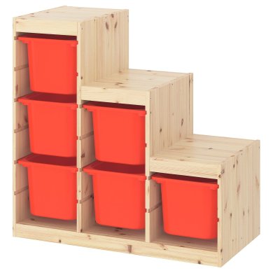 IKEA Стеллаж с контейнерами TROFAST (ИКЕА ТРОФАСТ) 99335565