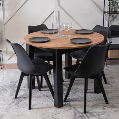 Обеденный стул Mebel Elit SCANDI Черный ME.SCANDI/CZ/CZ/PL/K фото - 6