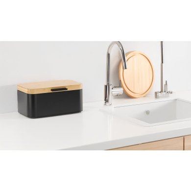 Хлебница Chomik LAURO Черный NEL3192 фото - 4